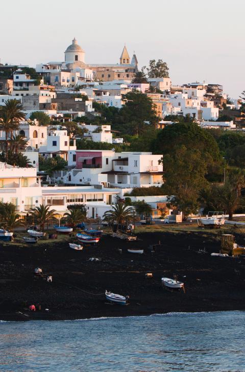 Stromboli - Spiaggia di Scari