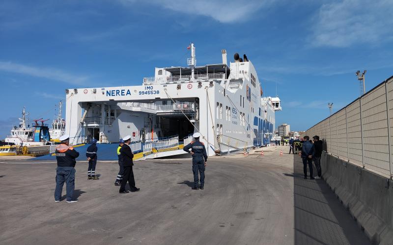 Primo rifornimento di GNL della Nerea