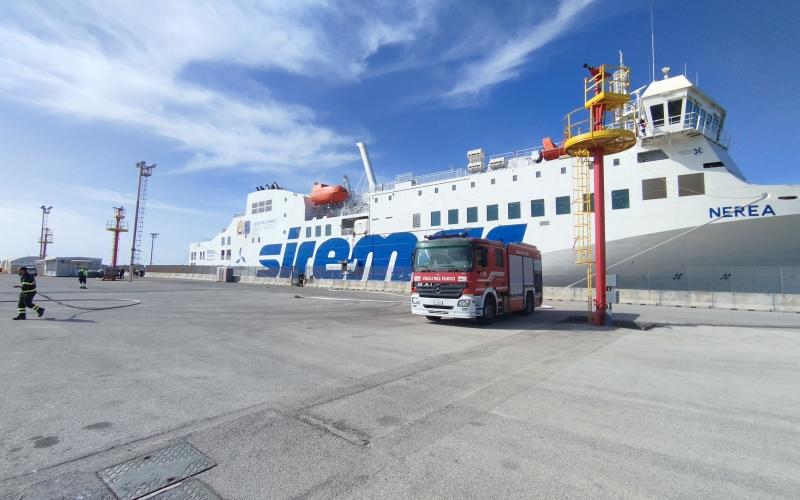 Primo rifornimento di GNL della Nerea