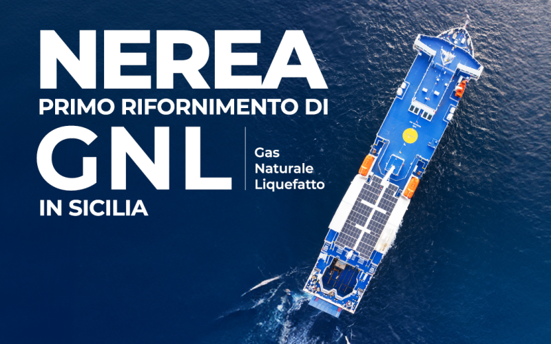 Primo rifornimento di GNL della Nerea