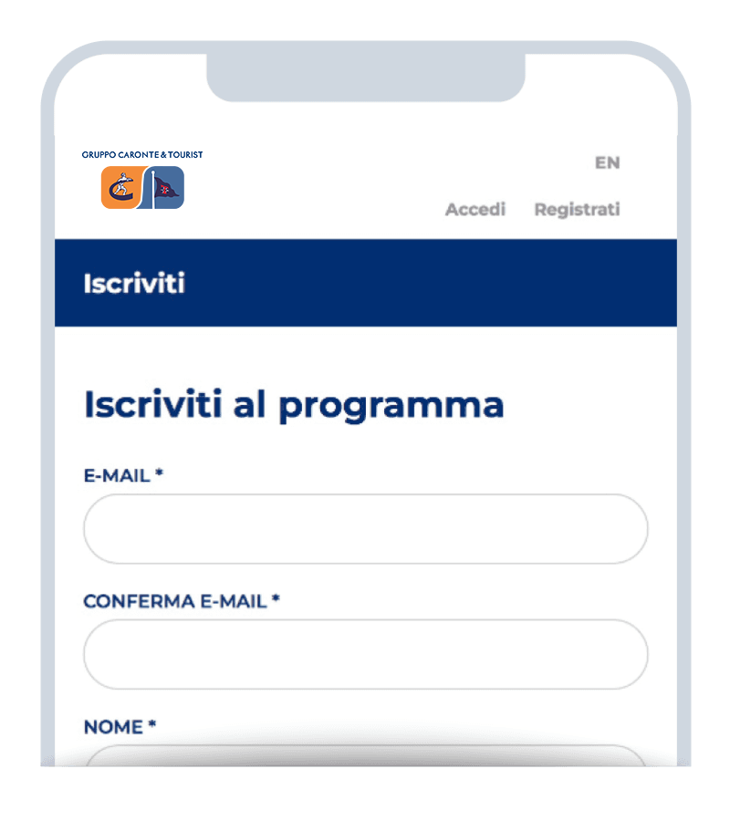 Attiva il tuo account